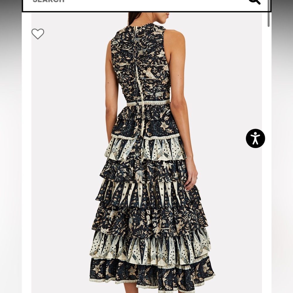 Ulla Johnson Ariah midi dress worn once to wedding